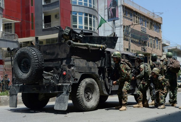 Suicide bombers storm Afghan state broadcaster