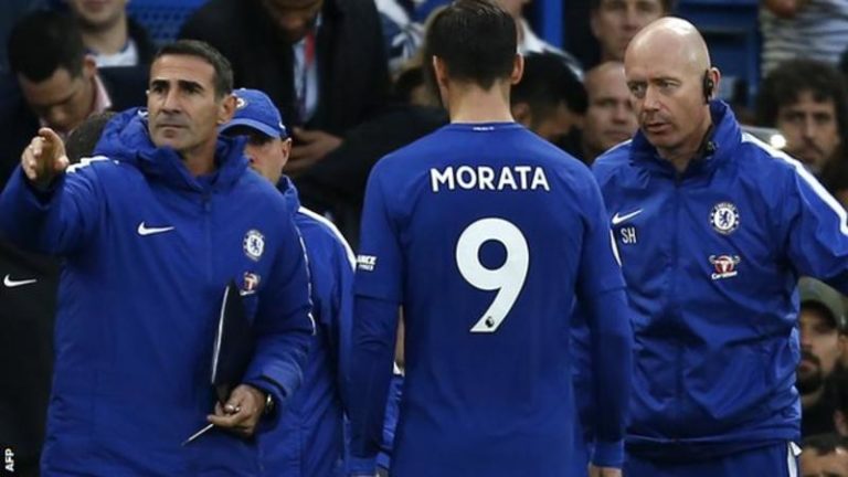 Chelsea’s Morata suffers hamstring injury