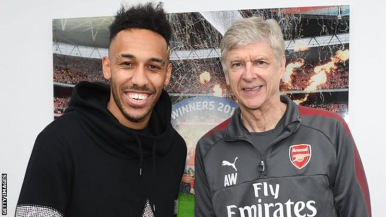 Gabon’s Aubameyang joins Arsenal for club record £56m
