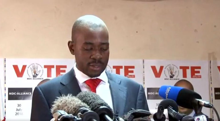 Zimbabwe opposition rejects ‘fake’ election results