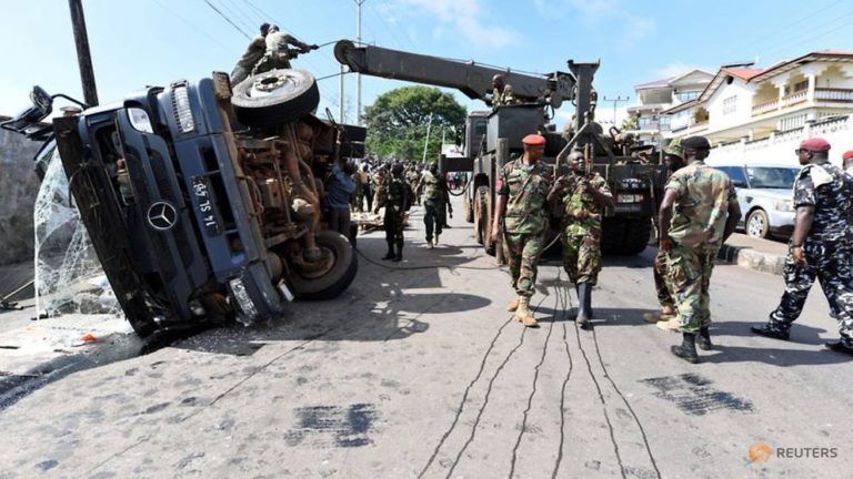 Sierra Leone: Military truck in flip accident kills 13