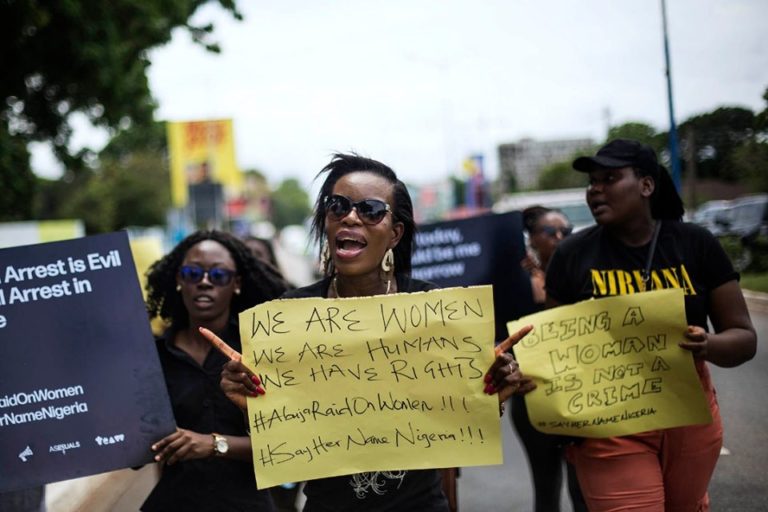 Ghana: Women protest police harassment in Nigeria
