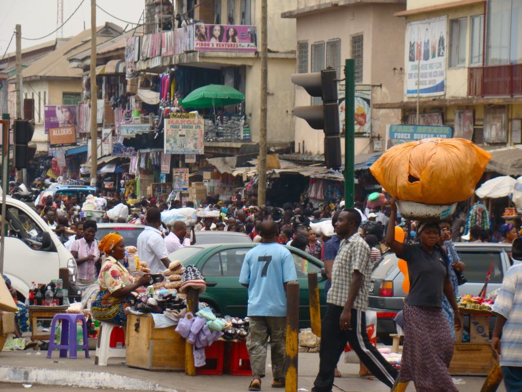 Traders in Ghana