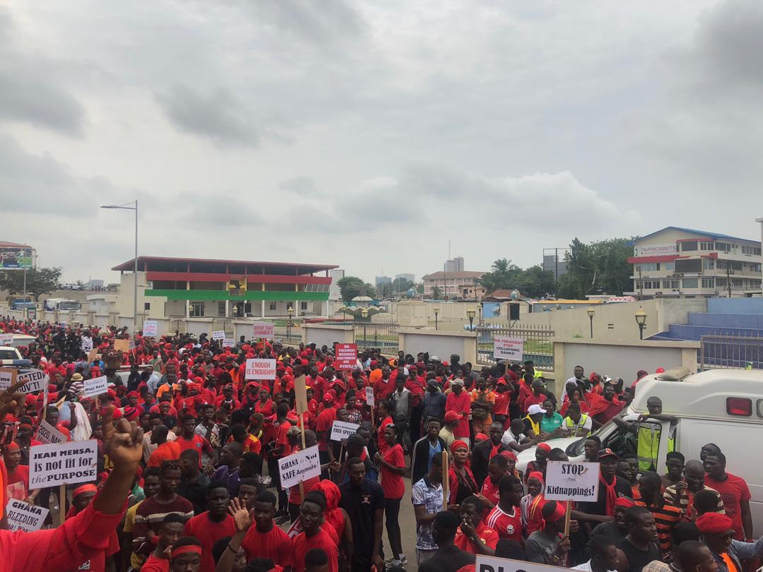 Protest in Ghana