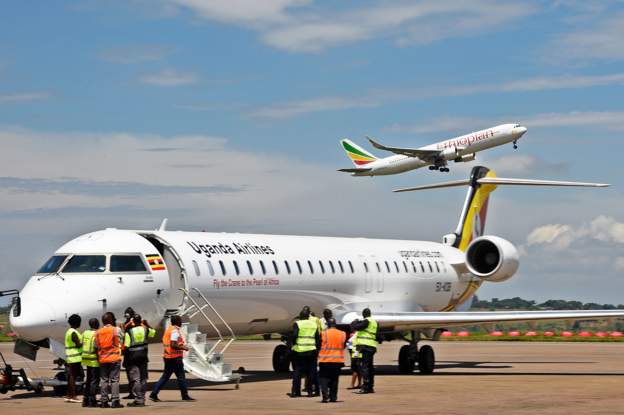 Uganda airlines jets