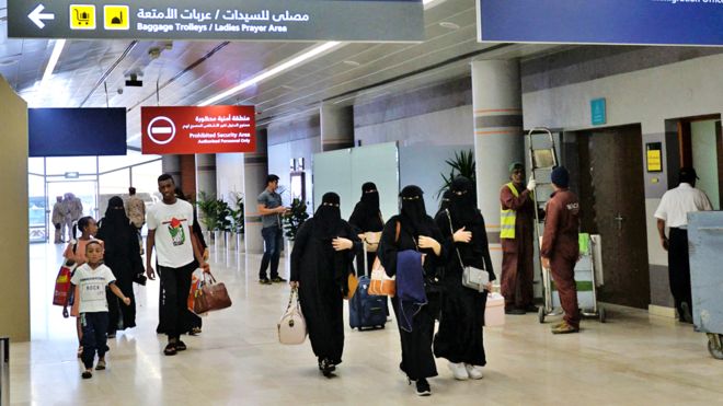Saudi Arabia women travel