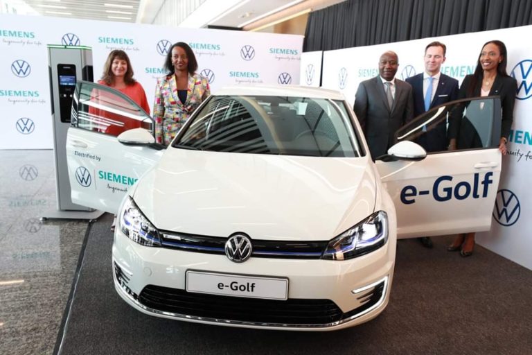 Rwanda is first African country to launch Volkswagen electric cars