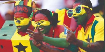 Ghana black stars support