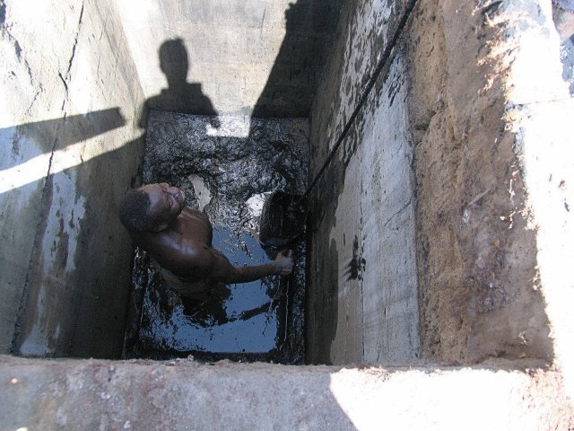 Tanzania toilet workers
