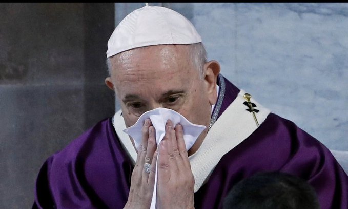 Pope Francis is sick