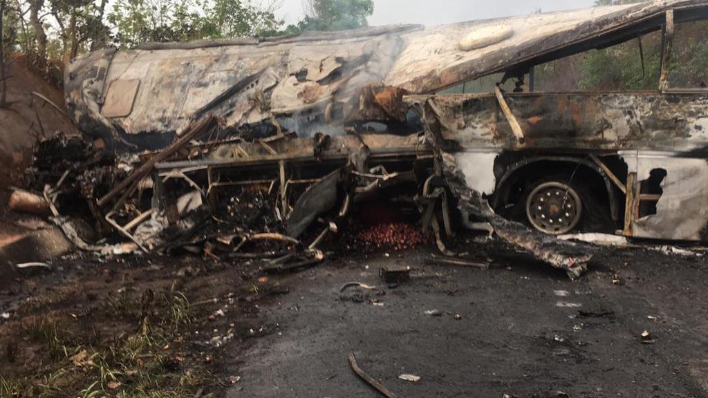 Kintampo road crash in Ghana