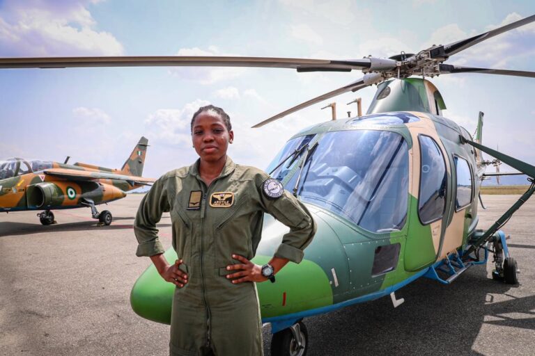 Nigeria’s first female combat helicopter pilot dies after road accident