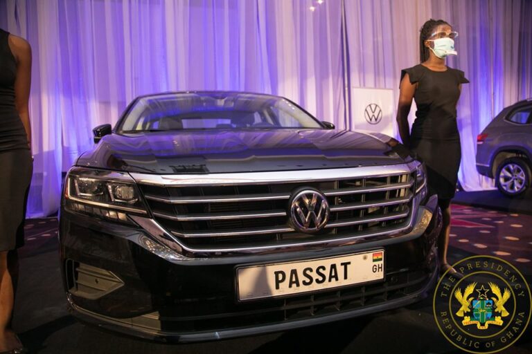 [Photos]: Ghana unveils locally assembled Volkswagen cars
