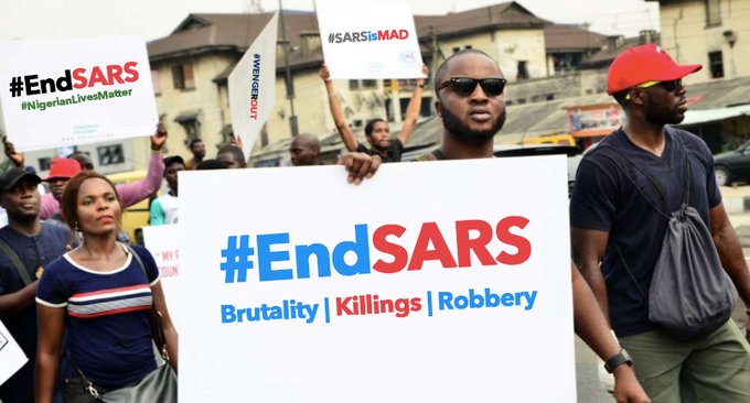 End sars protes in Lagos