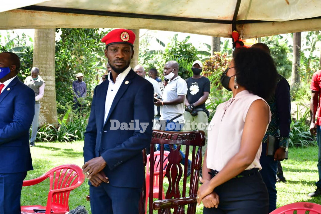 Bobi Wine leaves home