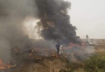 Nigeria military aircraft crash
