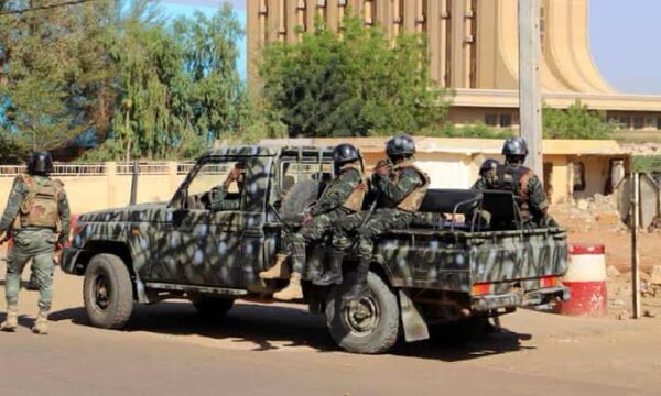 Gunfire heard in Niger