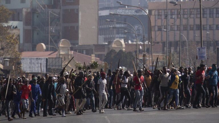 Protests in South Africa