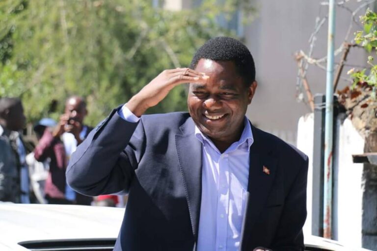 Hakainde Hichilema takes over as Zambia’s new president