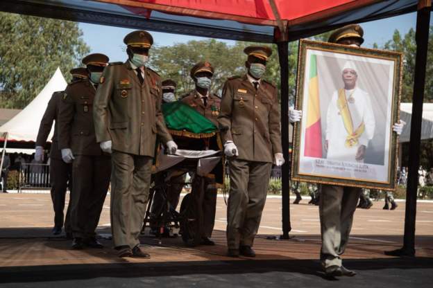 Former Mali president funeral