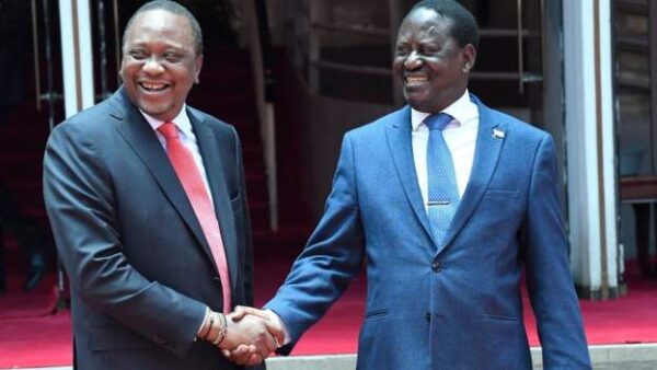 Kenyatta endorses Odinga