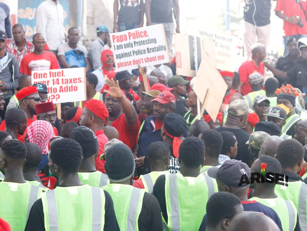 Arise ghana protest