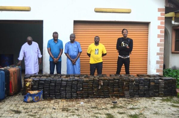 Cocaine bust in Nigeria