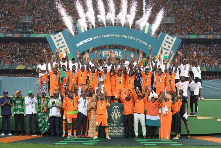 Relief for Ivory Coast after winning AFCON
