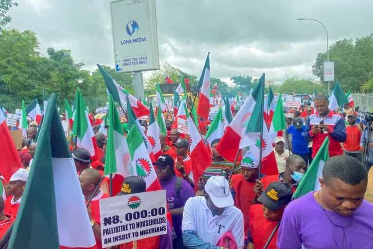 Nigerian unions strike over minimum wage causes major disruptions